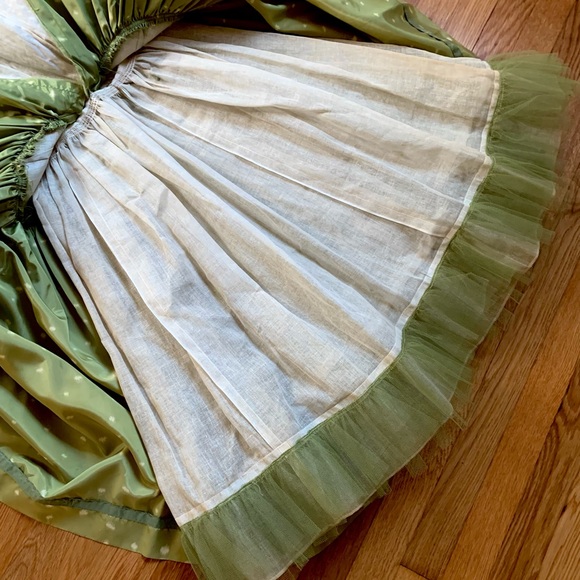 Very elegant vintage handmade 50s/60s classic circle princess dress. - Picture 5 of 8